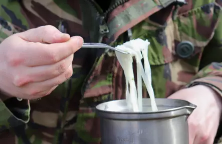 Ruokailuvälinesetti lusikka-haarukka-veitsi -setti, Mil-Tec - Retkiastiat - 14623000 - 2