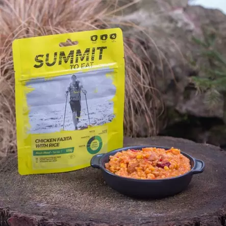 Summit to eat retkiruoka, kana fajitas riisillä - Retkiateriat - 802100 - 1