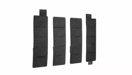 Tasmanian Tiger SGL Molle Adapter Set VL, musta - Tarvikkeet - 7176-040 - 1