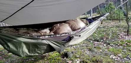 Top Quilt Bushmen Camp-Quilt Glow XL +5 C, 220 cm - Riippumattotarvikkeet - BUGLCAQ220 - 2