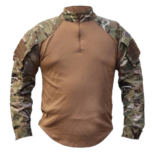 Brittiläinen Under Body Armour Shirt paita UBACS, MTP, ruskea ylijäämä - Taktisetpaidat - 602270 - 1