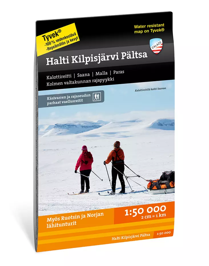 Kartta Halti, Kilpisjärvi, Pältsa, Calazo - Kartat ja laukut - 500 - 1