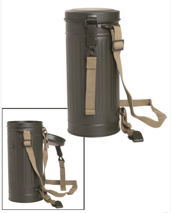 Saksalainen WWII kaasunaamarilaukku, repro - Kaasunaamarit - 18246000 - 1