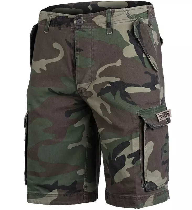 Shortsit Paratrooper, woodland, Mil-Tec - Shortsit ja urheiluhousut - 11403020 - 1