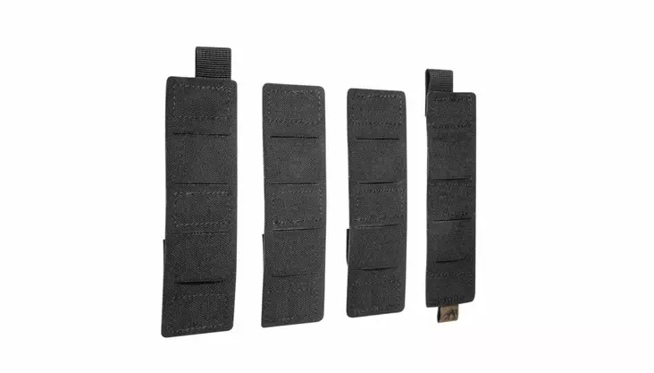 Tasmanian Tiger SGL Molle Adapter Set VL, musta - Tarvikkeet - 7176-040 - 1