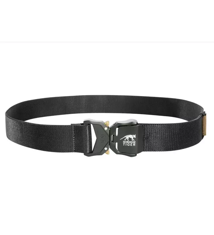 Tasmanian Tiger Stretch belt elastinen vyö 38 mm, musta - Taisteluvyöt - 7277-040 - 1