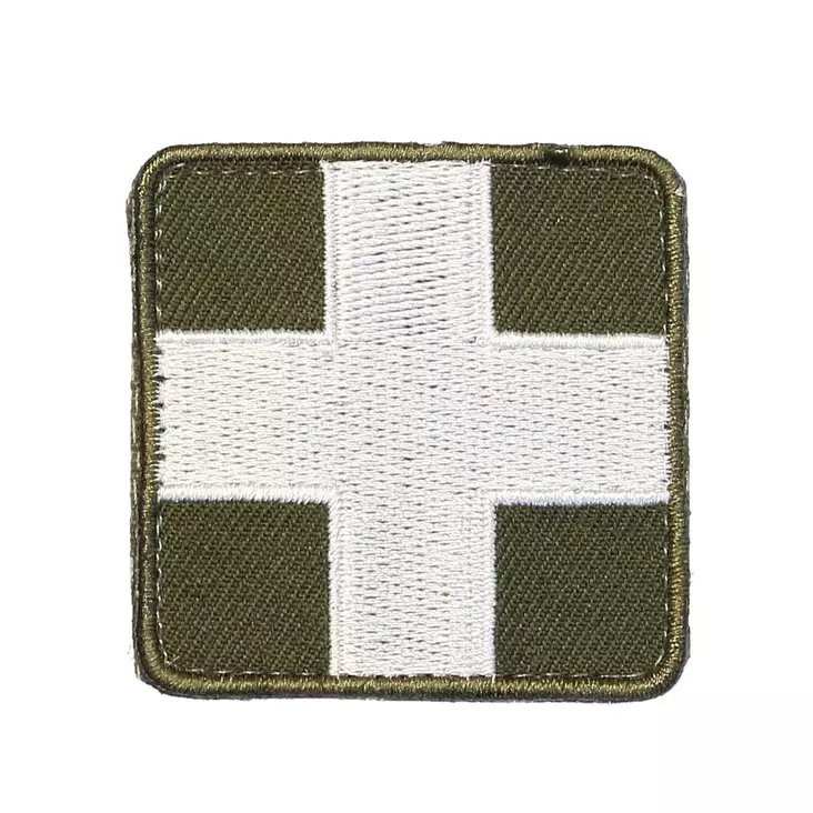 U.S.E. lääkintämerkki, vihreä-valkoinen - Liput - 120840 - 1