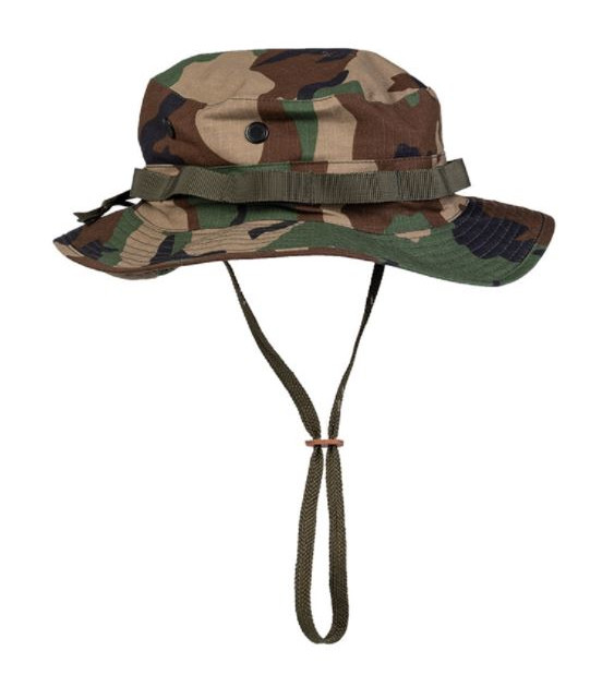 Lierihattu US GI Boonie ripstop, woodland - Lierihatut ja booniet - 12323020 - 1