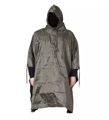 Sadeviitta US poncho ripstop kankaalla, oliivinvihreä, Mil-Tec - Sadeviitat - 10630001 - 2