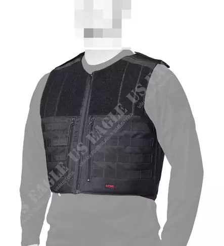 Luotisuojaliivi vetoketjulla Zipper molle NIJ III+15J, Aatisec - Luotiliivit - 170101 - 1