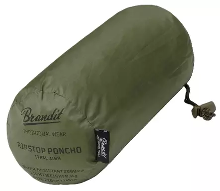 Brandit sadeviitta, ripstop, oliivinvihreä - Sadeviitat - 3169-1 - 2