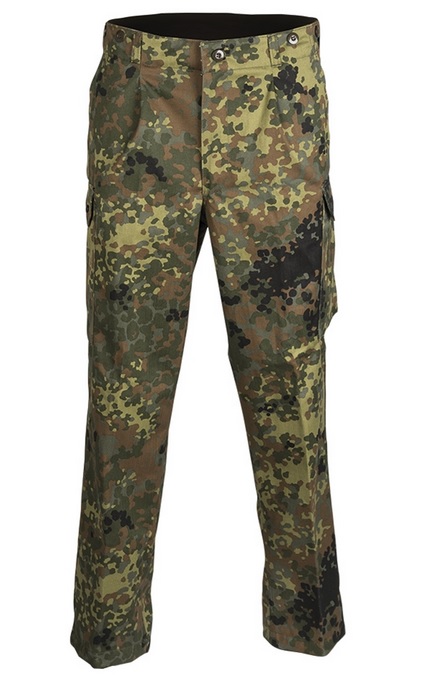BW maastohousu flecktarn kuviolla, uusi käyttämätön tuote - Maastohousut - 11601721 - 1