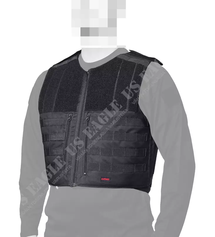 Luotisuojaliivi vetoketjulla Zipper molle NIJ III+15J, Aatisec - Luotiliivit - 170101 - 1
