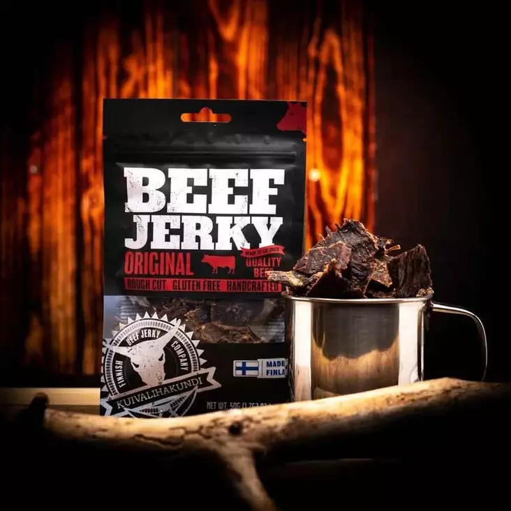 Kuivalihakundi Beef Jerky Original kuivaliha, 40 g - Kuivalihat - 2026-1-1 - 1