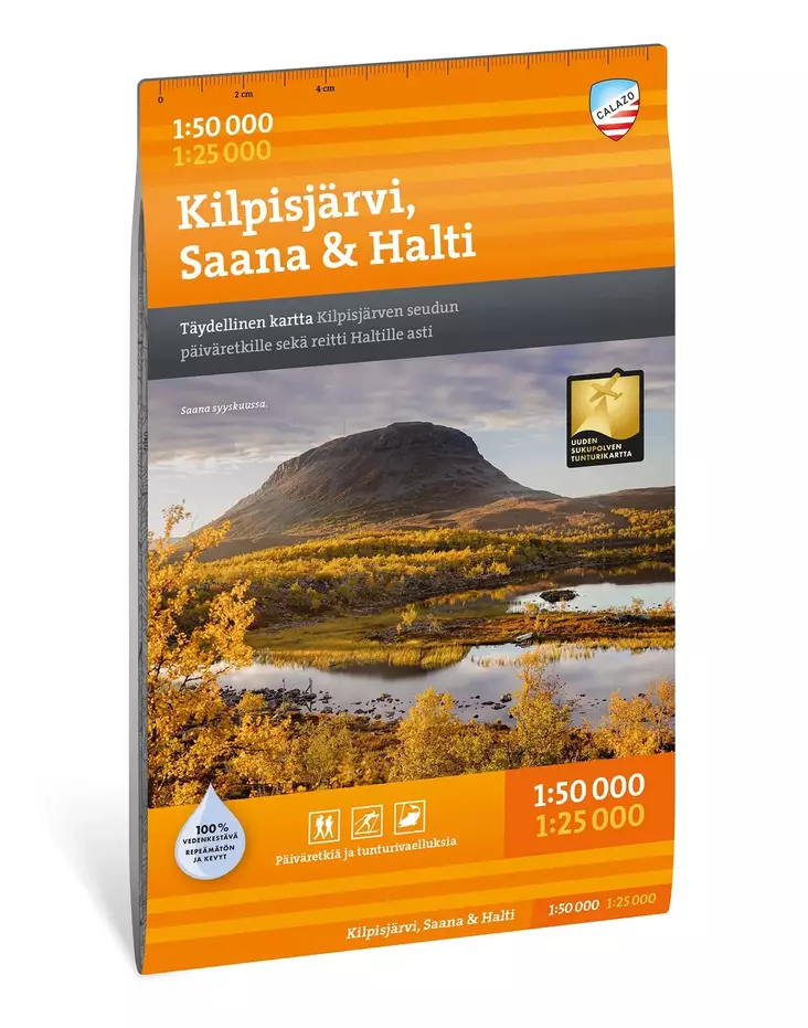 Kartta Kilpisjärvi, Saana & Halti, Calazo - Kartat ja laukut - 531 - 1