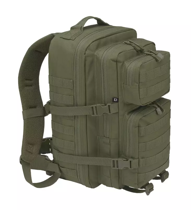 Brandit reppu Assault Pack, Large, oliivinvihreä - Reput - 8008-1 - 1