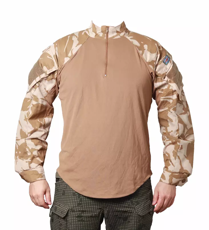 Brittiläinen Under Body Armour Shirt paita UBACS, DPM, aavikko, ylijäämä - Taktisetpaidat - 602268-S-1 - 4