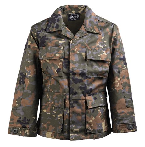 Lasten US BDU kenttätakki, flecktarn - Takit - 12026021 - 2