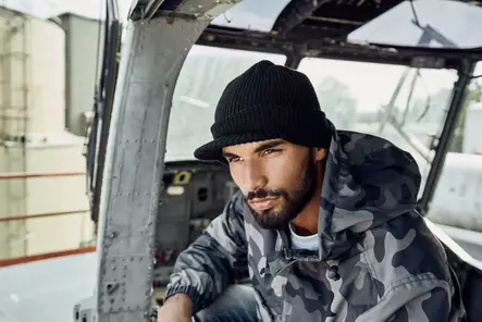 Brandit US Jeep Cap Lippapipo, musta - Pipot - 7011-2 - 2