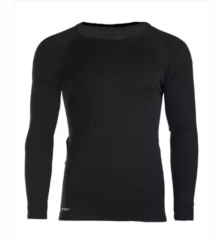 Pitkähihainen Sport -aluspaita, Musta, Mil-Tec - Aluspaidat - 11233002 - 1