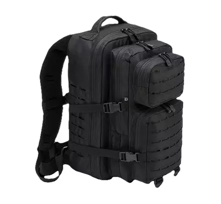 Reppu Brandit Assault Pack, Large, LaserCut, musta - Reput - 8024-2 - 3