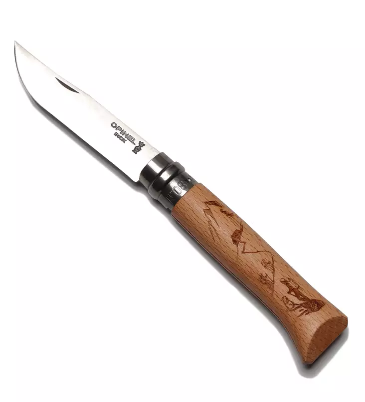 Opinel 8 Inox Retkeilijä, rst - Veitset - 91884662 - 1