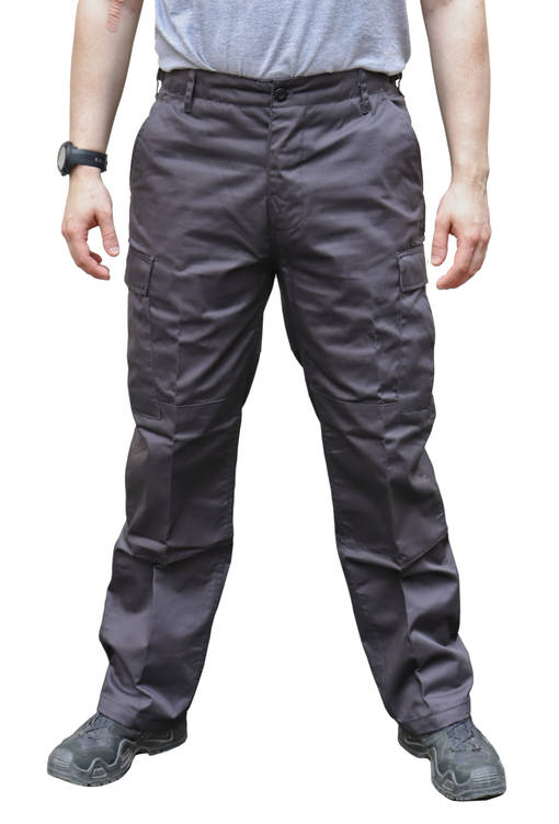 Reisitaskuhousut BDU, musta, Mil-Tec - Reisitaskuhousut - 11805002 - 1