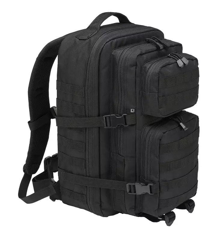 Brandit reppu Assault Pack, Large, musta - Reput - 8008-2 - 1