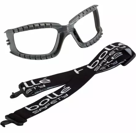 Bollé Tracker TRACPSi clear platinum suojalasit, kirkas - Aurinkolasit - 256513 - 3