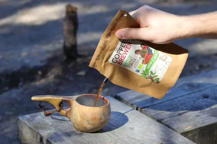 Grower Coffee Brazil retkikahvi 2 kuppia, Fairtrade & Organic - Kahvit ja teet - 100303 - 2