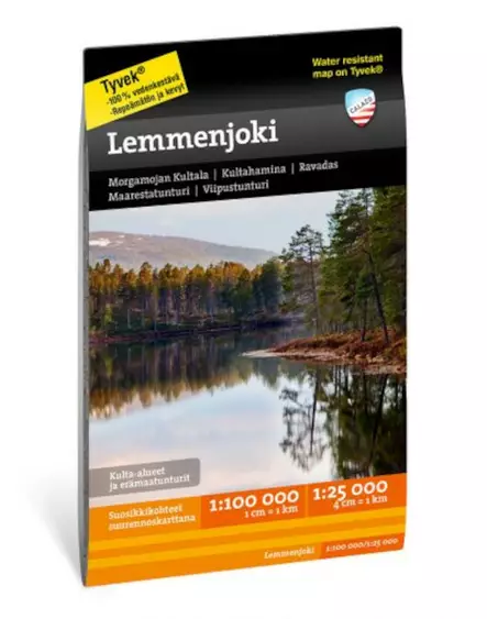 Kartta, Lemmenjoki, Calazo - Kartat ja laukut - 503 - 1