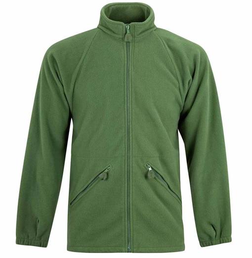 Brittiläinen kylmänkelin fleecetakki, vihreä, ylijäämä - Fleece ja softshell takit - 603723 - 2