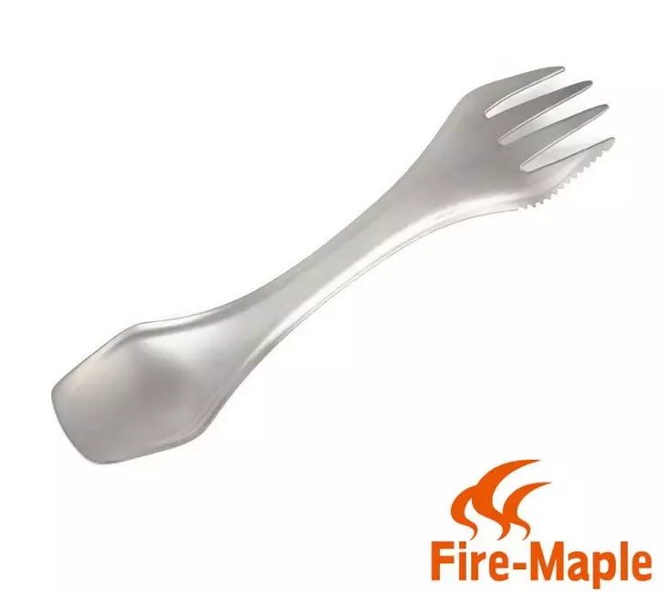 Fire-Maple FMT-T23 Titanium ultrakevyt lusikka-haarukka - Retkiastiat - FMT-T23 - 1