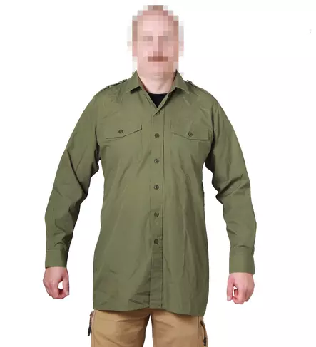 Brittiläinen pitkähihainen kauluspaita, ylijäämä - Pitkähihaiset paidat - 602260-32-34 - 2