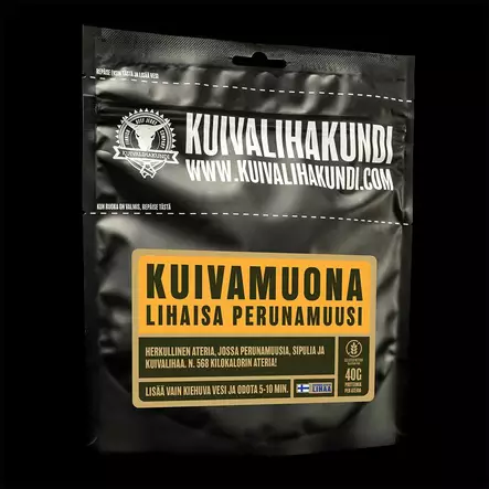 Kuivalihakundi Lihaisa perunamuusi Kuivamuona 135 g - Retkiateriat - 2024-4 - 1