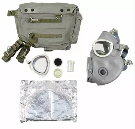 Puolalainen MP4 kaasunaamari laukulla, ylijäämä - Kaasunaamarit - 627565 - 2