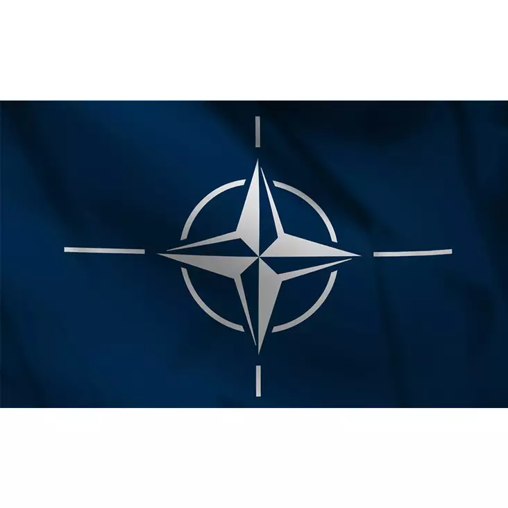 Nato -lippu 1,0 x 1,5 m, sininen - Liput - 447200-145 - 1