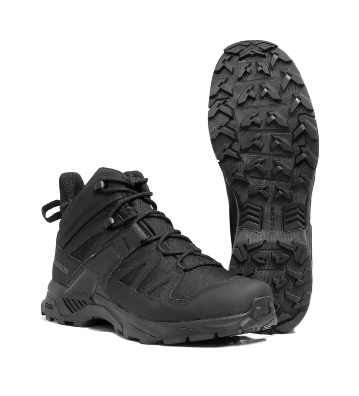 Salomon X Ultra MID GTX Forces, mustat - Varsikengät ja maiharit - L47194900-5-5 - 1
