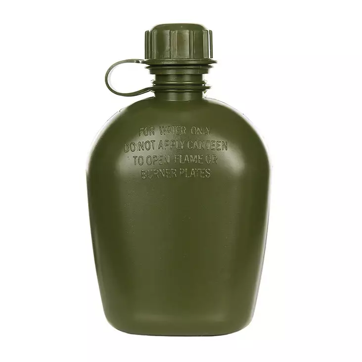US kenttäpullo, oliivinvihreä, 1 L, Fosco - Kenttäpullot - 341105 - 1