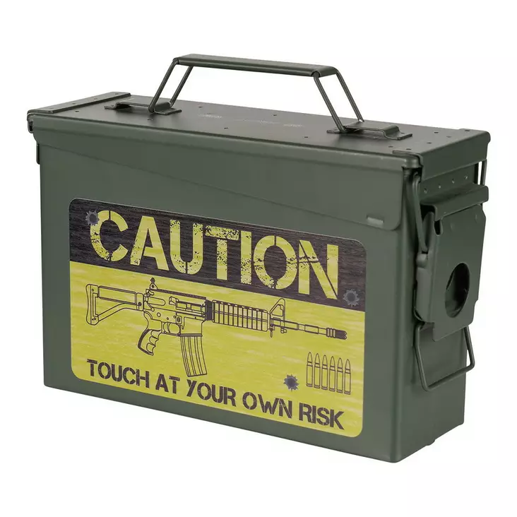 Ammuslaatikko, 30 cal., Caution Risk, Fosco - Ammuslaatikot - 465305 - 1