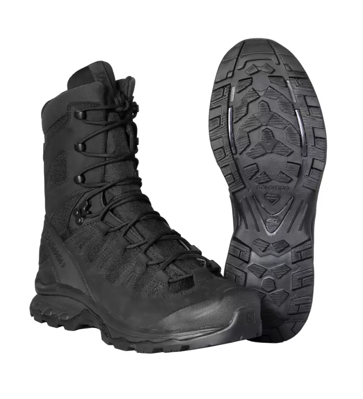 Salomon Quest 4D Forces HIGH GTX EN, mustat - Varsikengät ja maiharit - L47195000-7-5 - 1