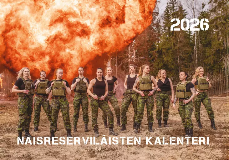 Naisreserviläisten kalenteri 2026, Temppelipuu ry - Kirjat ja oppaat - 7002026 - 1
