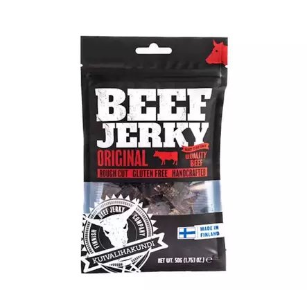 Kuivalihakundi Beef Jerky Original, 50g - Retkiateriat ja juomat - 300007 - 1