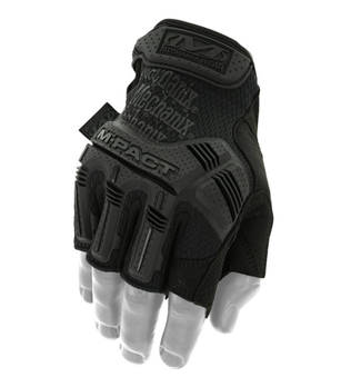 Mechanix Fingerless -käsineet M-Pact musta - Taktiset käsineet - MFL-55-008 - 1