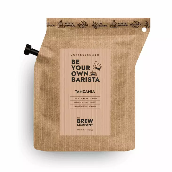 Grower Coffee Tanzania retkikahvi 2 kuppia, Fairtrade & Organic - Kahvit ja teet - 100678 - 1