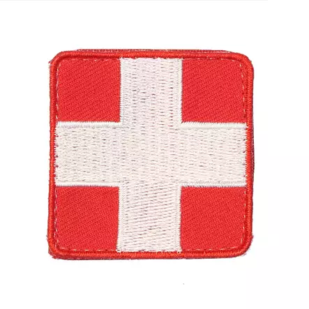 U.S.E. lääkintämerkki, valko-punainen - Liput - 120839 - 1