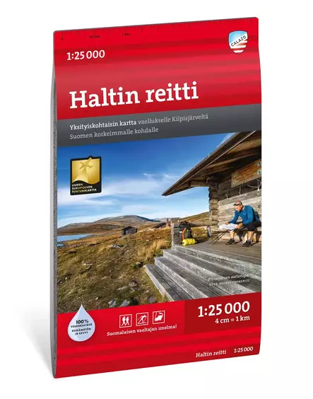 Kartta Haltin reitti, Calazo - Kartat ja laukut - 529 - 1