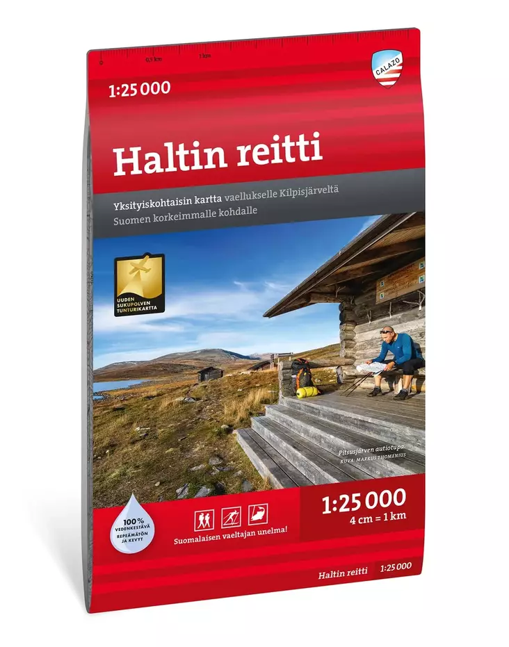 Kartta Haltin reitti, Calazo - Kartat ja laukut - 529 - 1