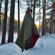 Bushmen EASY Underquilt 2,2 m riippumaton alushuopa - Riippumattotarvikkeet - BUEAUQgrn-sca - 4