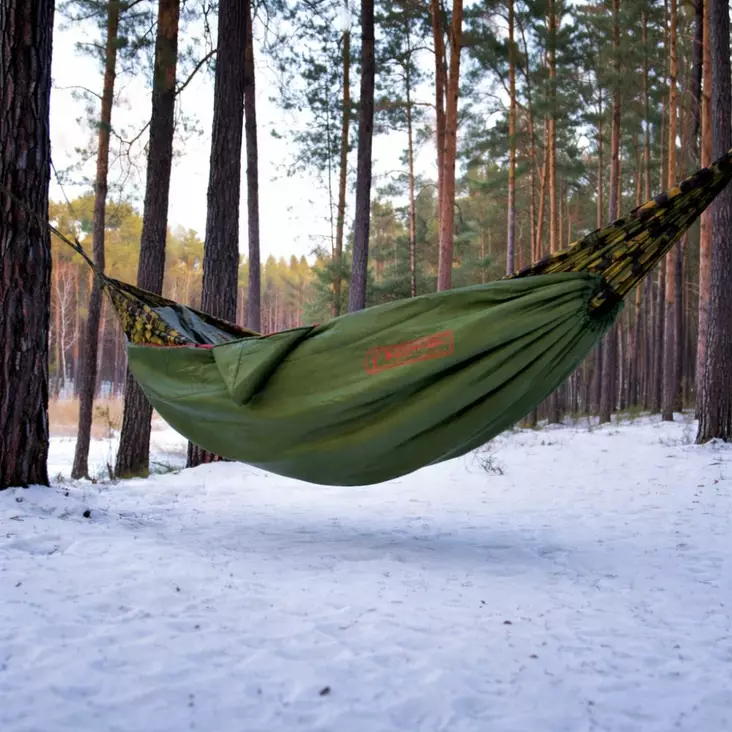 Bushmen EASY Underquilt 2,2 m riippumaton alushuopa - Riippumattotarvikkeet - BUEAUQgrn-sca - 1